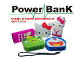 POWER BANK CON FORMA PERSONALIZZATA